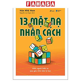 Sách - 13 Mặt Nạ Nhân Cách