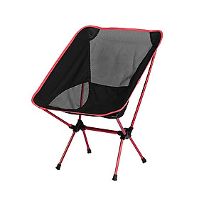 Folding Portable Camping Beach Picnic Seat Mini Stool for Outdoor  Red