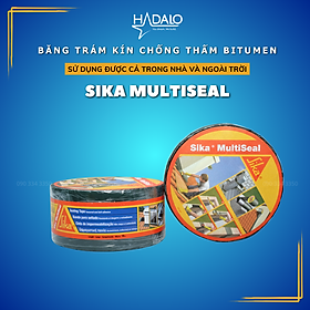 Băng keo chống dột Sika Multiseal - Băng keo chống thấm Bitumen 7,5cmx10m