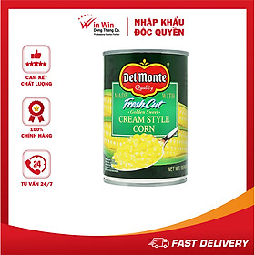 Bắp Kem Đóng Hộp Del Monte 425g (Thương Hiệu Mỹ - SX Thái Lan)