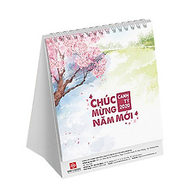 Lịch Lò Xo Đinh Tị 2020 (Chúc Mừng Năm Mới - Canh Tý 2020)