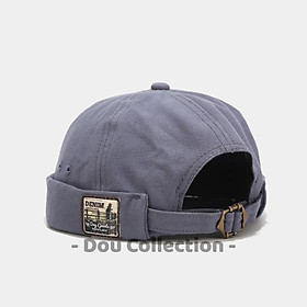 Mũ Nón (Miki Hat) Tròn Dưa Hấu Không Vành Cao Cấp Unisex Phong Cách Rento - Demin - Mã NV017