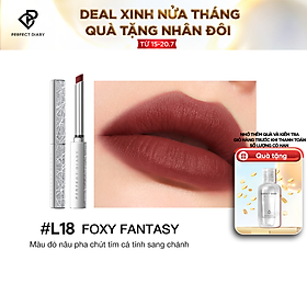 Son Môi Silver Stiletto Perfect Diary Dưỡng Môi Căng Bóng Spotlight Shiny Cao Cấp 0.8G