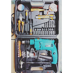 Mua Máy khoan 910W chuyên dùng để khoan sắt  tường  gỗ  tôn  bắn vít  máy hoạt động mạnh và lực ► Đầy đủ chức năng: Khoan bú