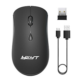 Wireless Gaming Mouse 2.4G Rechargeable 4 Buttons for Computer