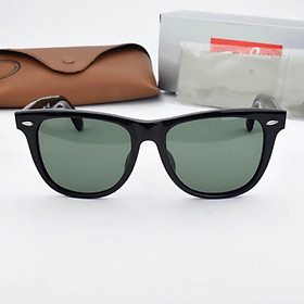 Kính râm Nam Nữ unisex Tròng Thủy Tinh Chống Lóa. Chống Nắng UV 400 + Kèm Fullbox Phụ Kiện Cao Cấp