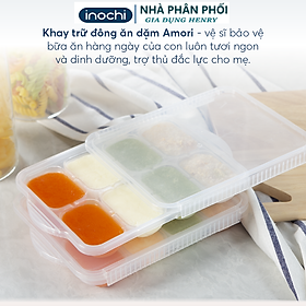 Mua Khay trữ đông đồ ăn dặm Amori (Tặng kèm Sticker) - INOCHI
