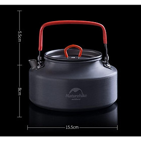 Mua Ấm dã ngoại du lịch đun nước pha trà pha cà phê Naturehike bằng hợp kim nhôm cao cấp  nhỏ gọn  an toàn cho người sử dụng