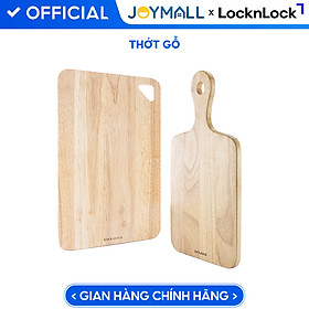 Bộ 2 Thớt Gỗ Cây Cao Su Lock&Lock LWC001S2