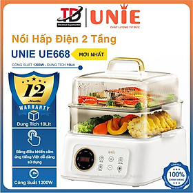 Mua Nồi Lẩu Hấp Đa Năng UNIE UE668  Lòng Nồi Ceramic 2 Tầng Hấp  Hàng Chính Hãng