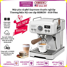 Mua Máy pha cà phê Espresso chuyên nghiệp thương hiệu Mỹ cao cấp HiBREW H10 Plus - Hàng Nhập Khẩu