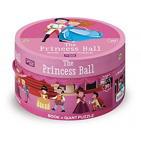 Bộ xếp hình 30 mảnh Phòng khiêu vũ dành SASSI JUNIOR Puzze THE PRINCESS BALL cho bé gái từ 2 tuổi