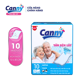 Tấm đệm lót CANNY siêu thấm hút 10 miếng/gói