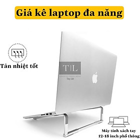 Mua Thanh Giá Đỡ Kệ Máy Tính Laptop Đa Năng Kệ gấp gọn  silicon chống trượt hợp kim nhôm tản nhiệt điều chỉnh góc