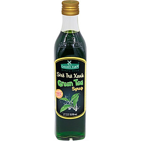 Siro giải khát Golden Farm - Trà Xanh - 520ml