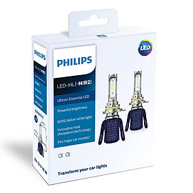 Bóng Đèn Pha Ô tô, Xe hơi Philips Ultinon Essential LED HIR2 11012UEX2