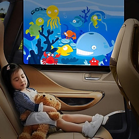 Mua Rèm Che Nắng Hình đại Dương Che Cửa Sổ ô Tô Hút Nam Châm (mẫu 3)