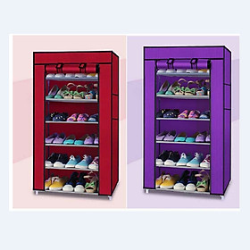 Mua Tủ Vải Đựng Giày Dép 6 Tầng Tiện Dụng