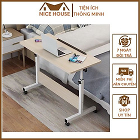 Mua Bàn làm việc gấp gọn tùy chỉnh độ cao thông minh Bàn học đa năng khung kim loại chịu lực cao