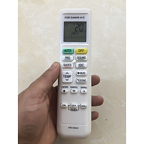 Mua  Rẻ vô địch  Remote Điều khiển từ xa điều hòa Daikin-Dùng cho các dòng ATKA ATKQ ATKC ATF FTHF FTC FTV FTKQ Tặng kèm Pin