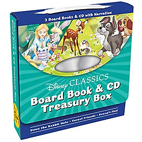 [Download Sách] Disney Classics Board Book & CD Treasury Box