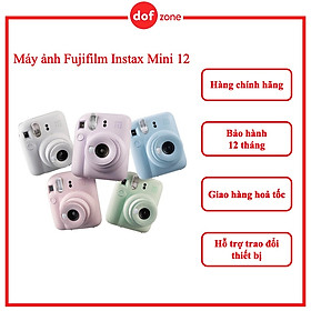 Máy ảnh Fujifilm Instax Mini 12 - Hàng chính hãng