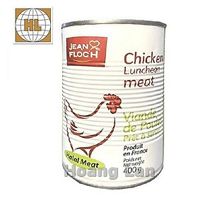 Pate thịt gà Chicken Luncheon Meat Jean Floch 400g - Pháp