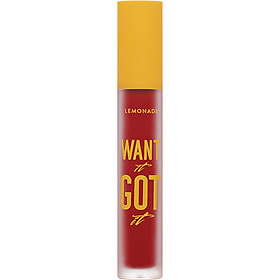 Son Kem Lì Nhẹ Môi Lemonade Want It Got It Lipcream 5g