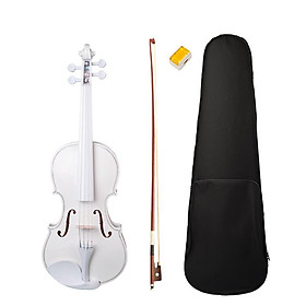 1 Pack 4/4 Size Wooden Violin Fiddle， with Case Bow Rosin - Beginners， Music Lovers Playing