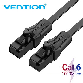 Dây cáp mạng Ethernet Cat6 Vention, dạng dẹt - hai đầu đúc sẵn UTP, dài 1m đến 15m - Hàng chính hãng