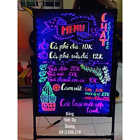 Mua BẢNG LED HUỲNH QUANG 60x80 - TẶNG 08 BÚT + FULL PHỤ KIỆN
