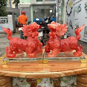 Mua Tượng kỳ lân phong thủy kì lân trấn trạch vật phẩm phong thủy cao 15cm