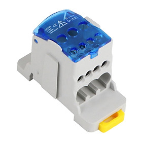 Din Rail Terminal Case Block Distribution Box, Electrical Junction Box for Power Distribution Cabinets