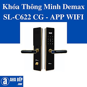 Mua Khóa Thông Minh Demax SL-C622 CG - APP WIFI. Hàng Chính Hãng