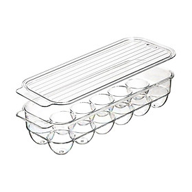 Khay đựng trứng kèm nắp đậy Yoko - Chính hãng inochi = Chất liệu cao cấp, an toàn khi sử dụng
