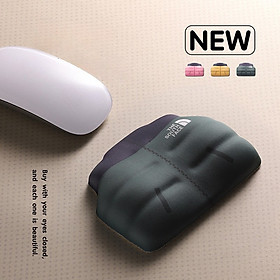 Miếng Lót Chuột Kê Tay Bàn Phím, Đệm Cổ Tay Mousepad 3D Hình Áo Phao_ Hàng Chính Hãng