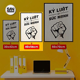 Mua Tranh tạo động lực SAN002  tranh gỗ trang trí truyền cảm hứng tích cực trong công việc