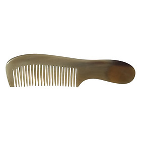 Lược Chuôi Trắng Nhỡ L09 Sừng Bò Châu Phi (Dài 18cm x 4,5cm)