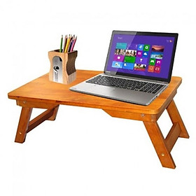 Mua Bàn gỗ cao su chân xếp gọn 47wood - Bàn chân thang chân gập gọn  chống nước
