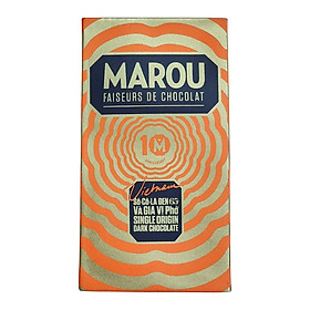 Hình ảnh Sô cô la Đen 65% MAROU Gia vị Phở - Dark chocolate Pho Spice 80g