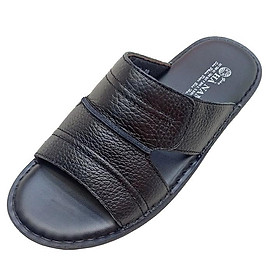 Dép Nam Quai Ngang Da Bò Thật TiTi ĐÔ Cao Cấp DN249
