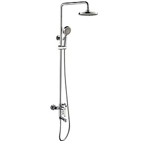 Sen bộ tắm đứng nóng lạnh Eurolife EL-S904 (Trắng bạc)