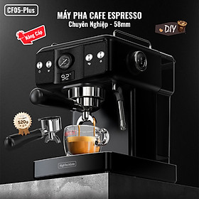 Mua Máy Pha Cà Phê Espresso CF05-PLus HIGH TECH GATE Kiểm Soát Nhiệt PID 90~95ºC Chính Xác  Bộ Full Combo  Làm Nóng Nhanh  Tự Động Mini Nhỏ Gọn Gia Đình  Văn Phòng  Hàng Chính Hãng
