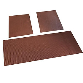 Bộ 3 miếng thảm lót sàn ô tô T25.5 , Thảm sàn xe hơi 5 chỗ DIY, Thảm sàn cao su chống bẩn