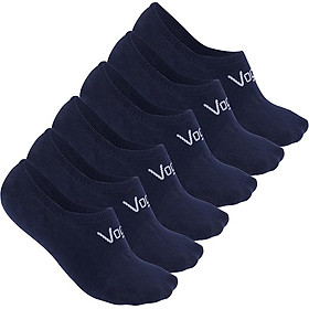 Set 3 đôi tất lười nam Voga sợi cotton hút ẩm, khử mùi