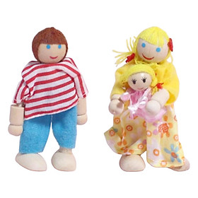Dollhouse  Miniature Dolls for   Preschool Children A