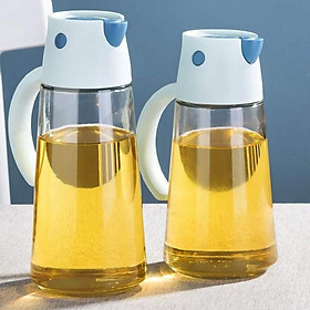 Mua Bình Đựng Dầu Ăn  Chai Đựng Dầu Ăn Tự Rót Bằng Thủy Tinh Nắp Chai Có Thể Tháo Rời Vệ Sinh 0202
