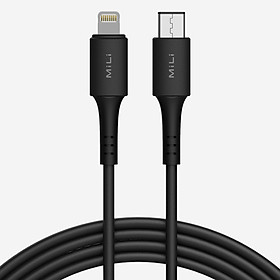 Dây Cáp Chuyển Đổi USB Type-C Sang Lightning MiLi HI-L70 (1m) - Hàng Chính Hãng