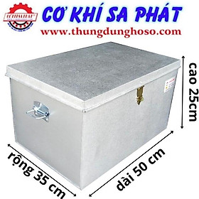 Thùng đựng hồ sơ, thùng tôn đựng tài liệu KT 50 x 35 x 25 cm