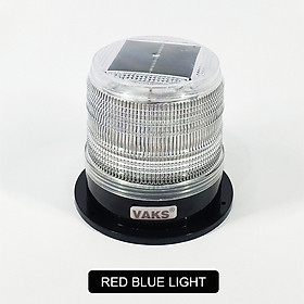 Đèn Chớp Flash Nhấp Nháy Cảnh Báo Nguy Hiểm - Năng Lượng Mặt Trời - VAKS-LSE - Có đế nam châm - Kín nước IP30